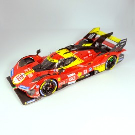 1/24 499P hypercar n°50/51 AF Corse 1st Le Mans 2024, Profil24 models